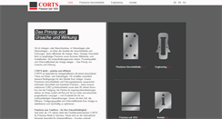 Desktop Screenshot of corts.de